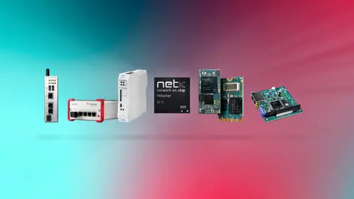 Dispositivi rappresentativi dell'intera gamma di prodotti Hilscher per la connettività industriale